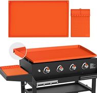 Blackstone 36" Griddle Cover & Mat Set: Premium silicone, reusable, all-season protection.
