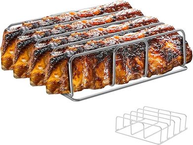 Ninja OG800/900/850/951 Series Grill & Smoker Rib Racks (Stainless Steel 304)
