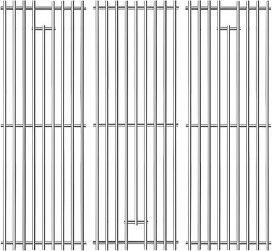 Candana Stainless Steel Grill Grates for Chargriller Akorn 2121-9020 
