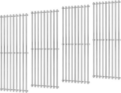 GasSaf Stainless Steel Grill Grates for Char-Griller Grills (4-pack)
