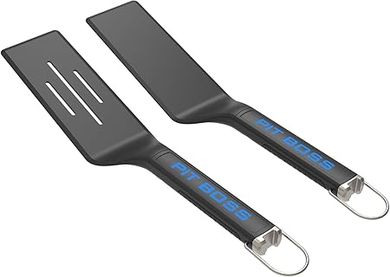 Pit Boss Griddle Spatula Set (Medium, Black)
