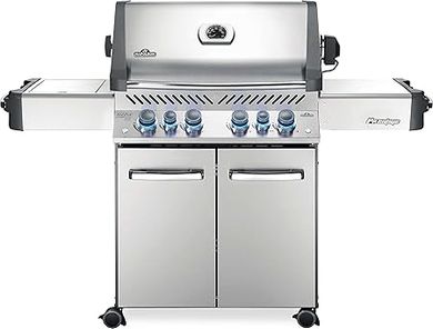 Napoleon Prestige 500 RSIB Natural Gas Grill with Infrared Side & Rear Burners
