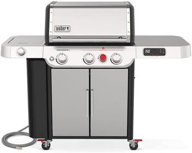 Weber Genesis SX-335 Smart Gas Grill, Stainless Steel 
