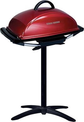 George Foreman 12-Serving Rectangular Electric Grill (Indoor/Outdoor) 
