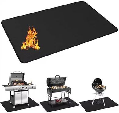 Heavy-Duty Double-Sided Grill Mat: Protects Decks & Patios (48x30")
