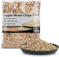 Sukh 420G Applewood Smoking Chips for Grilling & Smoking
