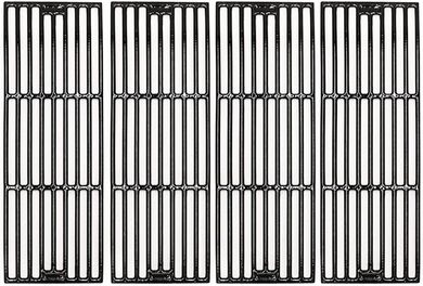 Hongso Porcelain-Coated Cast Iron Grill Grates for Chargriller Gas Grills (Set of 4) 
