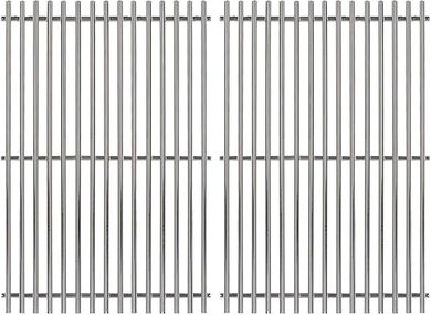 Hongso Stainless Steel Grill Grates for Weber Genesis E & S Series 300 (Set of 2)
