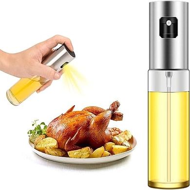 PUZMUG Olive Oil Sprayer: 100ml bottle for cooking, salad, BBQ & baking.
