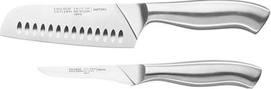 Chicago Cutlery Insignia: 2-Piece Guided Grip Knife Set.  Stainless steel blades, home & pro use.
