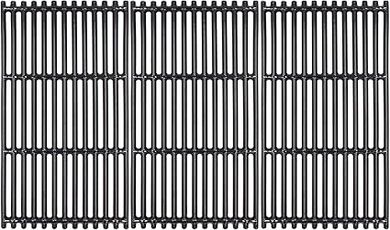 Hongso Porcelain-Coated Cast Iron Grill Grates (3-pack) for Charbroil Tru-Infrared & others
