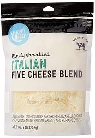 Happy Belly Italian 5 Cheese Shreds 
