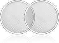 Tosnail 2-Pack 12" Seamless Aluminum Pizza Screen 
