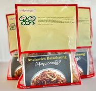 Anchovies Balachaung: Authentic Burmese Fish Paste (4 oz) 
