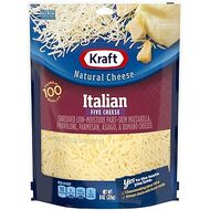 Kraft Natural Italian Five Cheese Blend Shredded Cheese 
