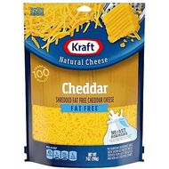 Kraft Natural Cheddar Shredded Cheese (Fat Free, 7 oz) 
