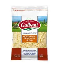 Galbani Shredded Mozzarella & Provolone Cheese (32 oz) 
