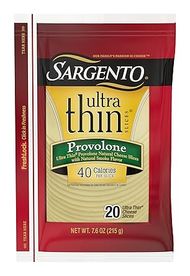 Sargento Ultra Thin Natural Provolone Slices (20 ct) 
