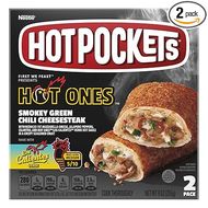 Hot Pockets Steak & Cheddar Sandwiches: Real Cheddar, Crispy Crust (2 Count, 9 Oz) 
