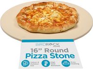 BIRDROCK HOME Pizza Stone for Crispy Crusts