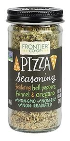 Frontier Co-op Pizza Seasoning with Bell Pepper, Fennel Seed & Oregano 
