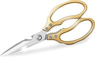 Gold Heavy-Duty Kitchen Shears: Dishwasher-safe shears for meat, poultry, herbs, and more.
