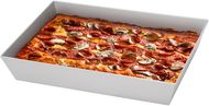 Detroit Style Deep Dish Pizza Pan - Non-Stick, Square, Hard Anodized Aluminum 
