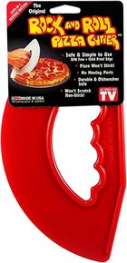 Red Rocking Pizza Cutter (9-inch, Non-Stick, Made in USA)
