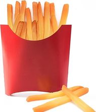 Fake French Fries Play Food Model - 15 pcs Kitchen Decoration 
