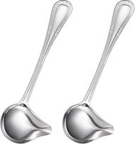 Patelai 2-Piece Stainless Steel Gravy/Sauce Ladle Set (2 oz)
