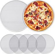 Nuogo 14" Aluminum Pizza Screen:  A seamless, nonstick mesh baking tray for oven, BBQ, or kitchen use.
