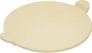 Crispy Pizza & Baking Stone: 15" Cordierite Ceramic with Handle 
