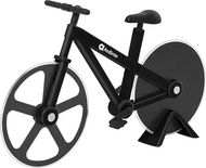 Bicycle Wheel Pizza Cutter:  Sharp, Non-Stick Stainless Steel Blades (7.5")
