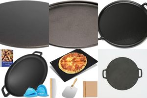 cast iron pizza stone