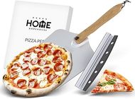 Home Warehouse Pizza Making Kit: Stainless Steel Peel & Cutter 
