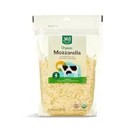 Whole Foods Market Organic Mozzarella Shreds (16 oz) 
