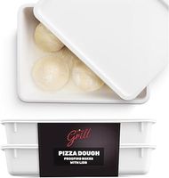 Hans Grill Stackable Dough Proofing Boxes (2-pack, BPA-free)
