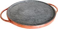 Handcrafted Soapstone Pizza Pan: Durable, Eco-Friendly, & Non-Stick
