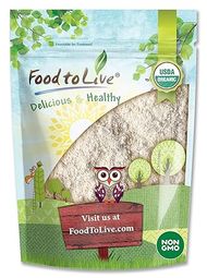 Organic Amaranth Flour: Non-GMO, Whole Grain, Stone-Ground, Kosher, Vegan 
