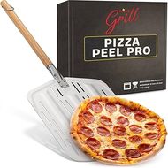 Hans Grill Pizza Peel PRO: XL Pizza Launch, Turn & Retrieve Paddle 
