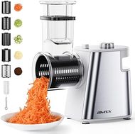 Electric 5-Blade Food Slicer & Shredder:  Perfect for cheese, fruits, and vegetables.
