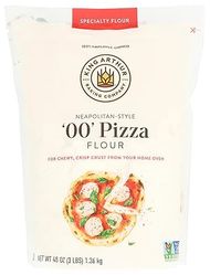 King Arthur 00 Pizza Flour: Premium Non-GMO American Wheat for Authentic Neapolitan-Style Crust 
