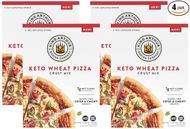 King Arthur Baking Keto Pizza Crust Mix (1g Net Carbs, Pack of 4) 
