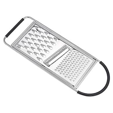 Amazon Basics Multi-Function Stainless Steel Grater & Zester
