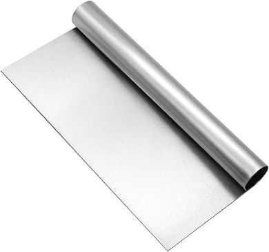 KUFUNG 8-Inch Stainless Steel Pastry & Pizza Scraper
