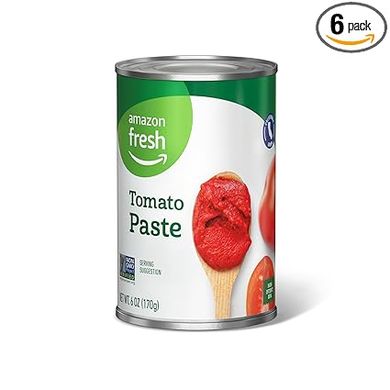 Amazon Fresh Tomato Paste (6 oz, 6-pack)
