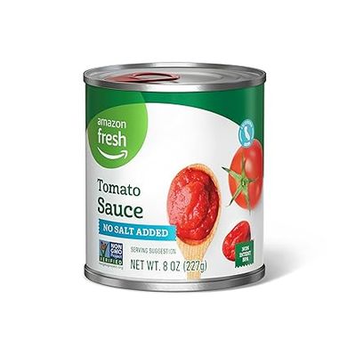 Amazon Fresh No-Salt-Added Tomato Sauce (8 oz)
